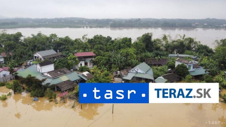 Vo Vietname sa v dôsledku tajfúnu Jagi očakávajú silné záplavy