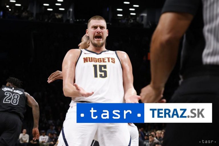 Denver uspel v Brooklyne 144:139 pp, triple double v podaní Jokiča