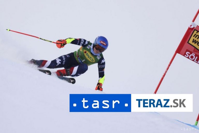 Shiffrinová vedie po 1. kole obrovského slalomu v Söldene