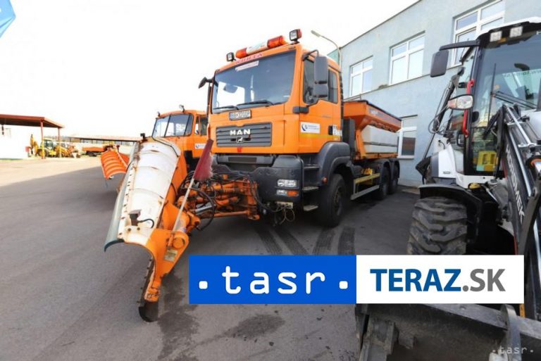 Na zabezpečenie zimnej údržby v Ružomberku vyčlenili 400.000 eur