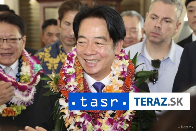 Taiwanský prezident pricestoval do USA na začiatku cesty po Tichomorí