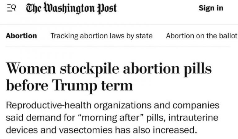 The Washington Post : Ženy v Spojených štátoch po víťazstve Donalda Trumpa v pre…