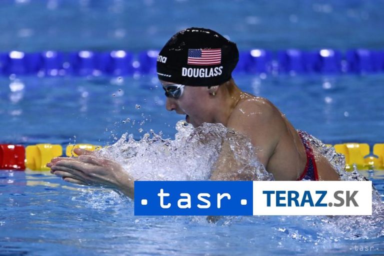 Douglasová triumfovala vo finále na 200 m prsia v svetovom rekorde