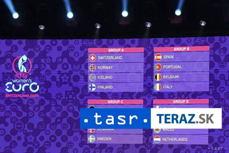 Obhajkyne z Anglicka v skupine s Francúzskom na futbalových ME2025