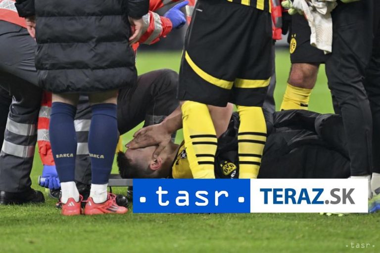 Schlotterbeck si v zápase s Barcelonou zrejme vážne zranil členok