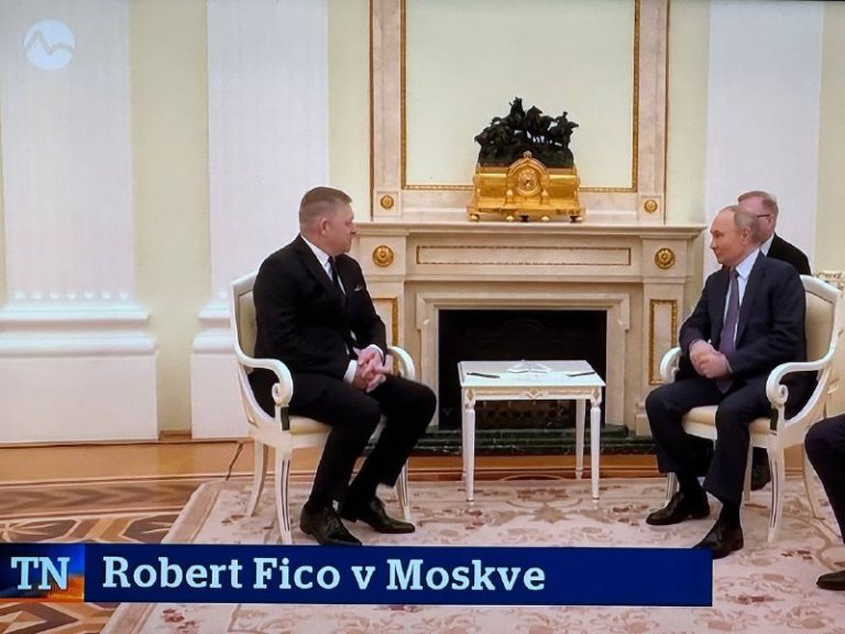 Slovenský premiér FICO je v MOSKVE TV MARKÍZA…
