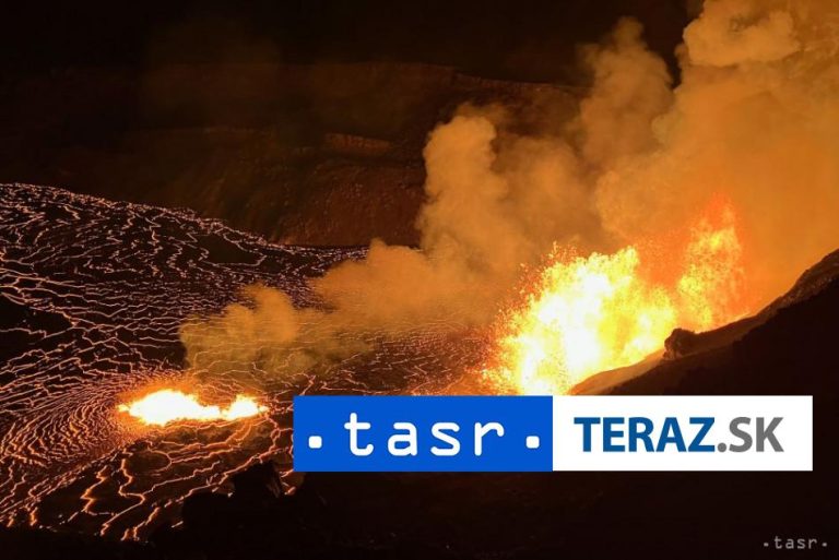 Sopka Kilauea na Havaji sa opäť prebudila k životu