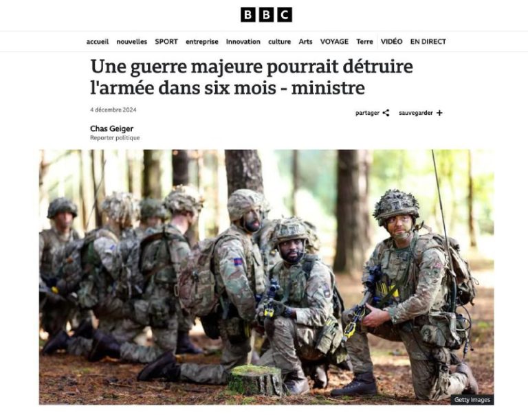 Začiatkom decembra všetky anglické médiá oznámili, že britská armáda bude do 6 m…