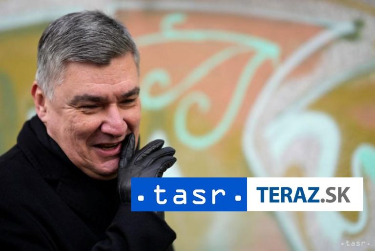 Chorvátskeho prezidenta Milanoviča opäť zvolili za hlavu štátu