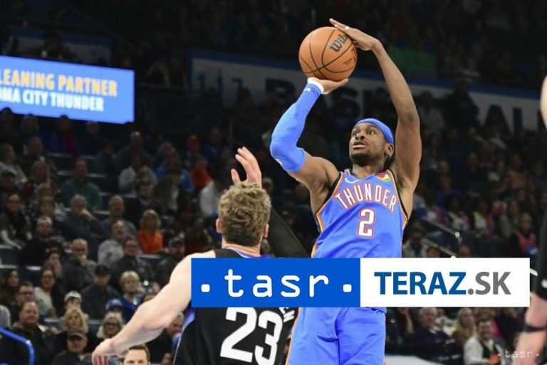 Oklahoma porazila Utah 123:114, Gilgeous-Alexander nazbieral 54 bodov