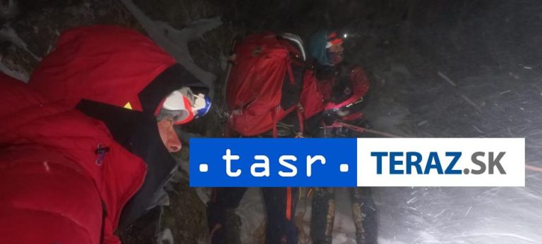 Pomoc horských záchranárov potrebovali v noci dve horolezkyne