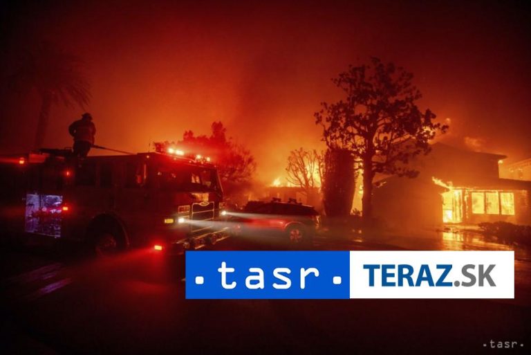 Pri likvidácii lesných požiarov v Kalifornii pomáhajú aj väzni