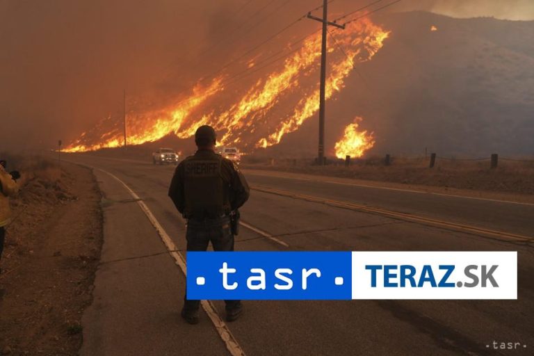 Severne od Los Angeles vypukol nový požiar, nariadili evakuácie