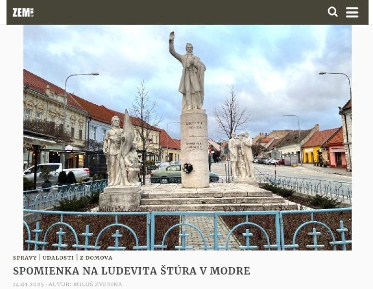 V nedeľu 12. januára 2025 sa v Modre stretli asi tri desiatky vlastencov, aby s…