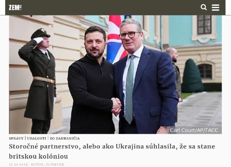 Volodymyr Zelenskyj a britský premiér Keir Starmer, ktorý bol v Kyjeve na návšte…