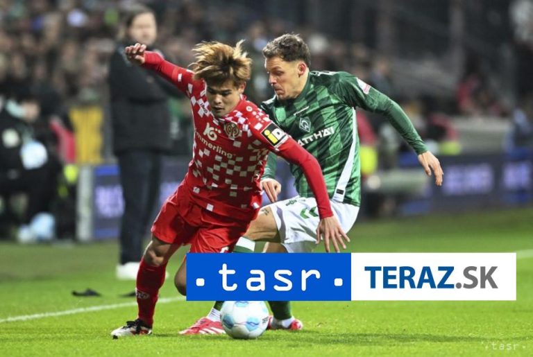 Brémy zdolali Mainz 1:0 v zápase 20. kola nemeckej Bundesligy