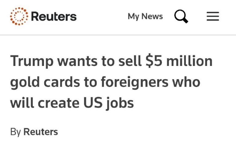 Donald Trump chce predávať „zlaté karty“, ktoré za päť miliónov dolárov umožnia…