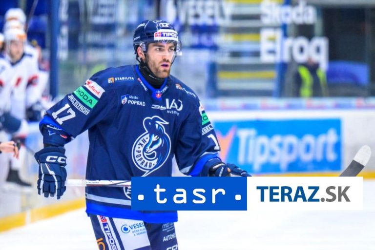 Hokejisti Popradu si poradili so Slovanom, vyhrali 4:2