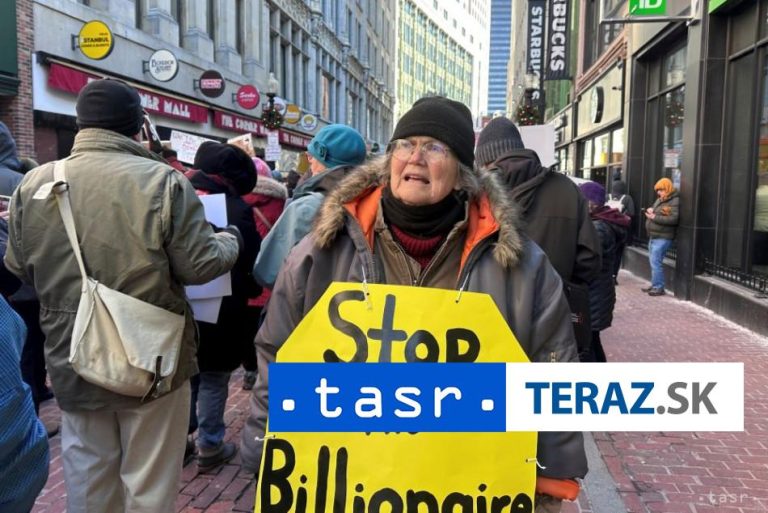 Stovky ľudí v Bostone protestovali proti politike Trumpa a Muska