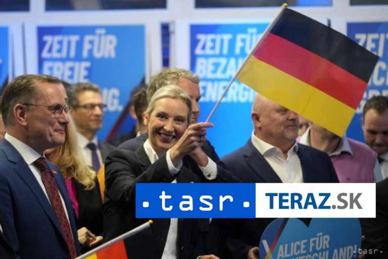 Nemecká strana AfD predbehla vládny blok CDU/CSU
