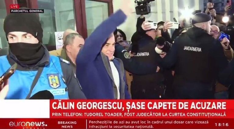 Zadržaný rumunský prezidentský kandidát Calin Georgescu bol prepustený na slobo…