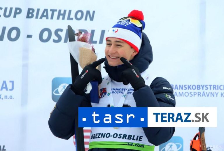 Biatlonista Perrot vyhral preteky s hromadným štartom