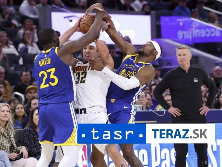 Denver aj bez Jokiča ukončil sedemzápasovú víťaznú šnúru Golden State