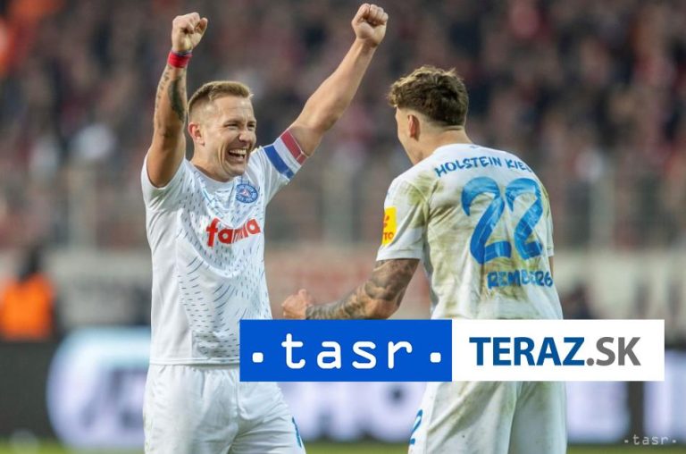 Futbalisti Holstein Kiel zvíťazili na ihrisku Unionu Berlín
