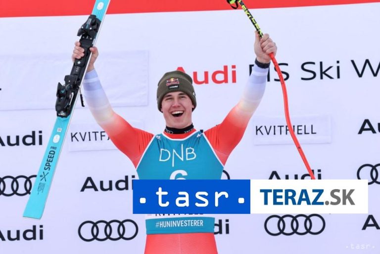 Sobotňajší zjazd v Kvitfjelli ovládli Švajčiari, vyhral Von Allmen