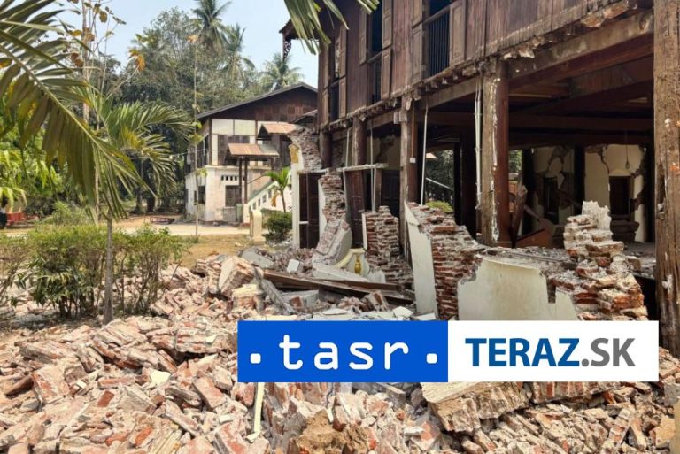 Zemetrasenie v Mjanmarsku má už viac než 1000 obetí