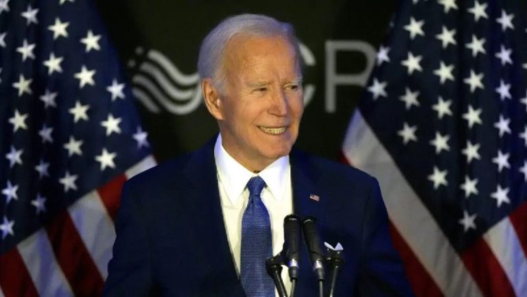 Bývalý americký prezident Joe Biden svojom prvom väčšom prejave po odchode z Bi…