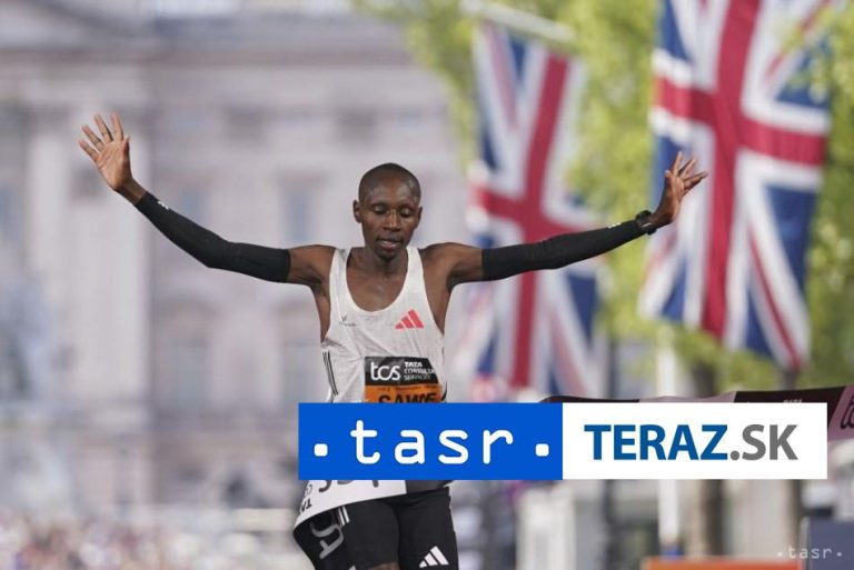 Na maratóne v Londýne triumfovali Keňan Sawe a Etiópčanka Assefová