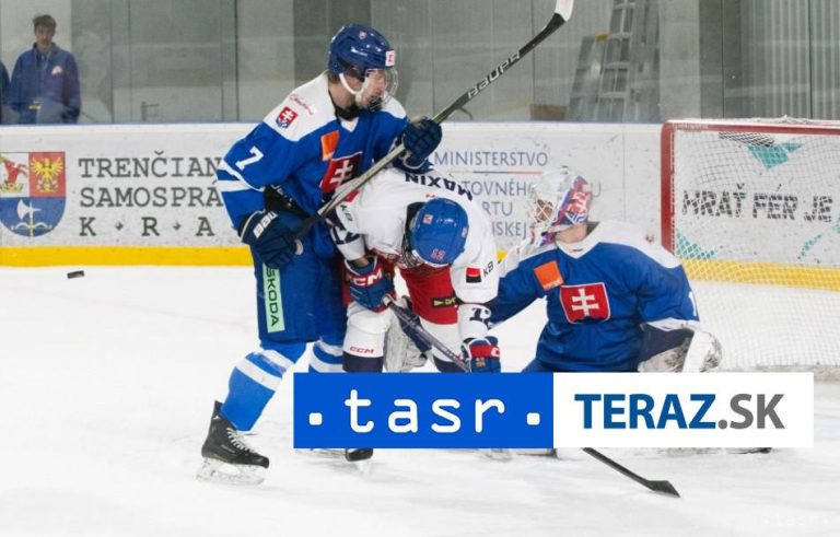 Slovenská osemnástka podľahla v príprave na MS Česku, prehrala 2:5