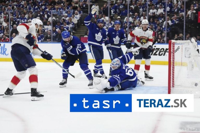 Florida vyhrala v Toronte 6:1, obhajca je krok od konferenčného finále
