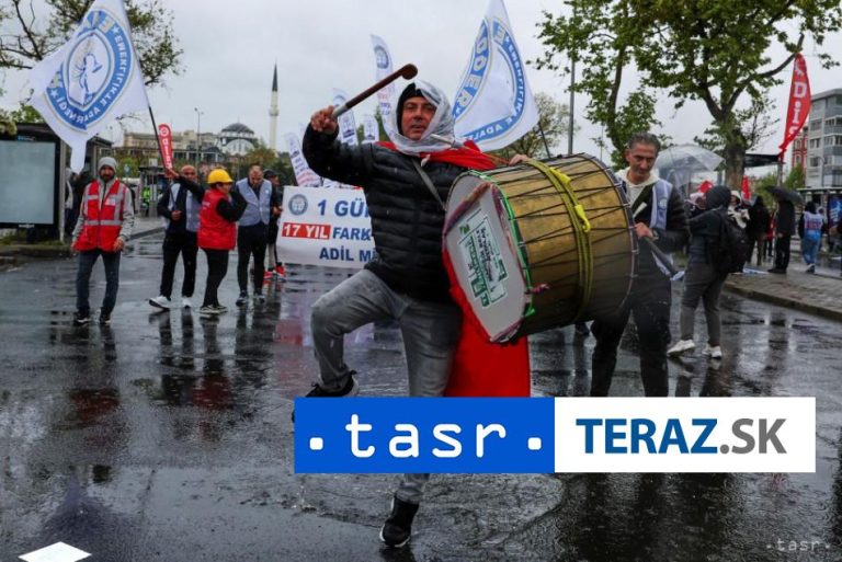 Na prvomájových zhromaždeniach v Istanbule zadržali vyše 400 ľudí