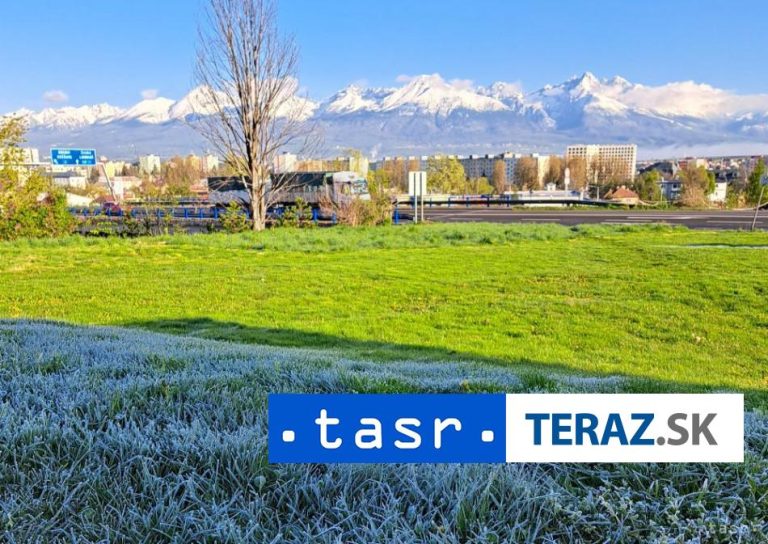 Na juhozápade Slovenska bolo v noci podobne mrazivo ako v dolinách