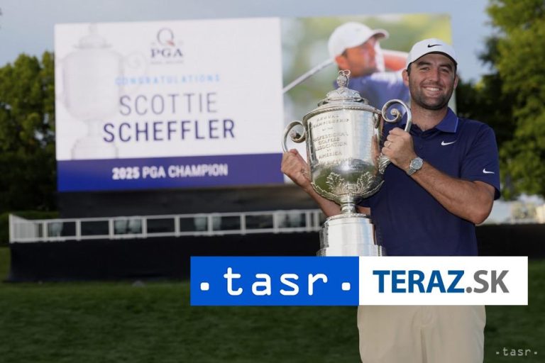 Scheffler sa stal víťazom PGA Championship: Rád súťažím a vyhrávam
