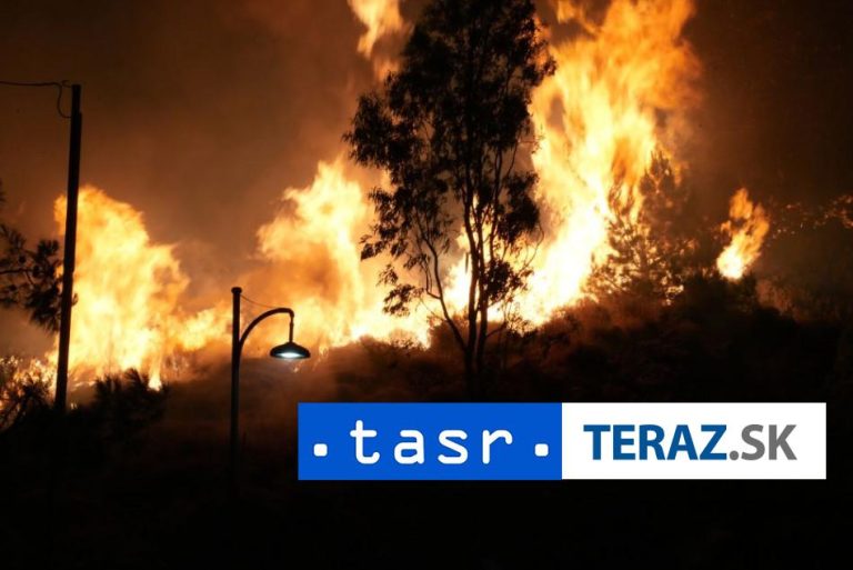 Ministerstvo upozorňuje na riziko požiarov v Grécku