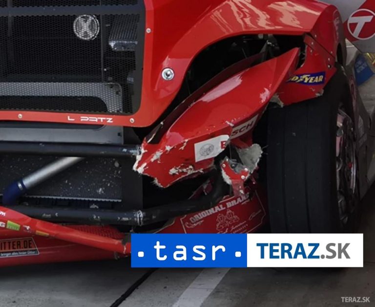 Pri Strečne sa zrazilo auto s kamiónom, tvoria sa kolóny