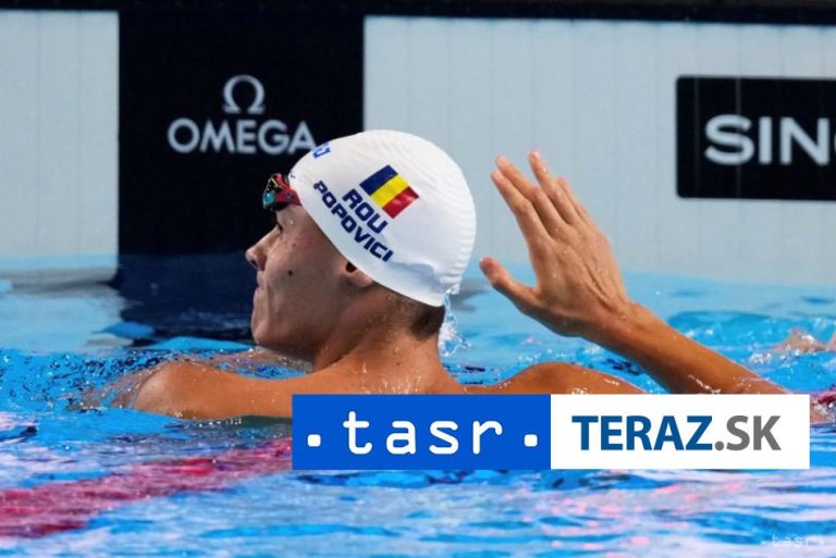 Popovici má zlato a prekonal i európsky rekord