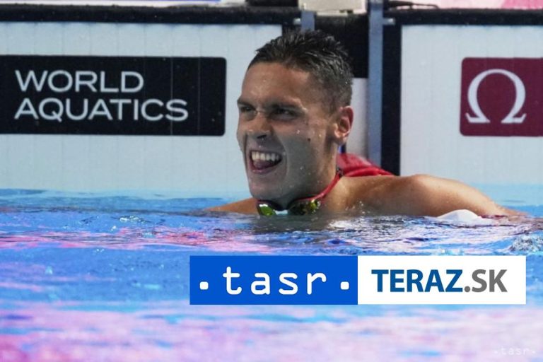 Rumun Popovici získal zlato na 200 m voľný spôsob: Som na seba hrdý