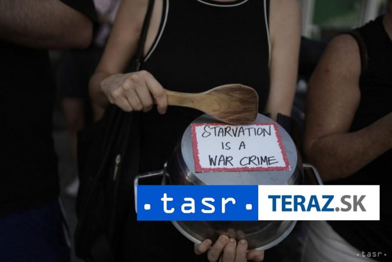 Takmer tretina ľudí v Gaze nemá čo jesť aj niekoľko dní