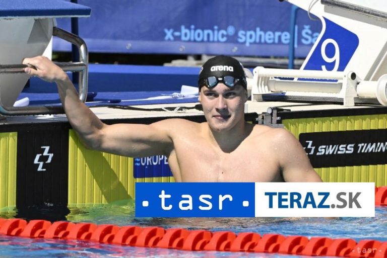 Vojtko piaty na 400 m voľný spôsob, vyhral Rus Vekoviščev