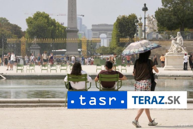 Francúzsko zápasí s horúčavami, v Paríži pre ozón znížili rýchlosť áut