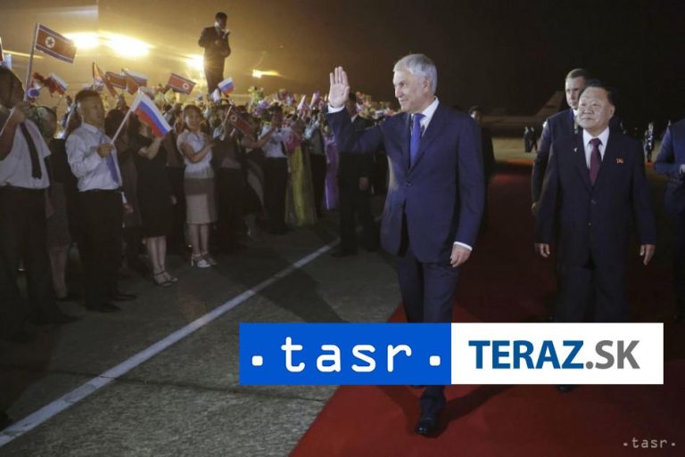 Predseda ruskej Dumy Volodin sa stretol s vodcom KĽDR Kim Čong-unom