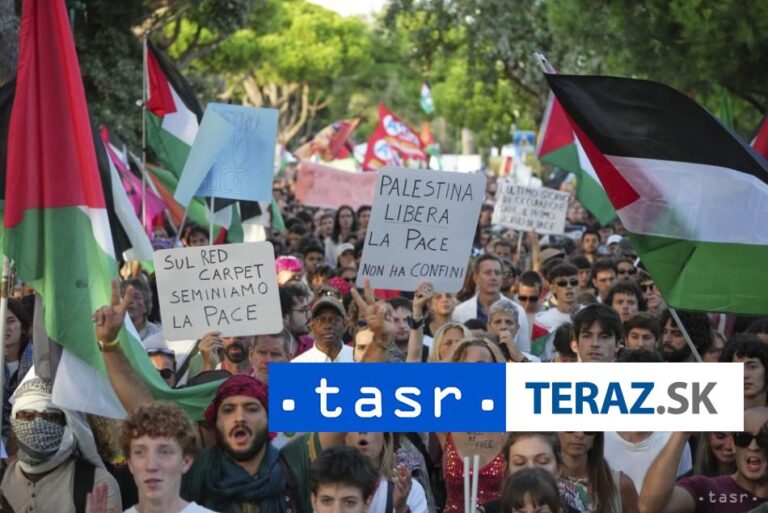 Tisíce demonštrantov vyjadrilo v Düsseldorfe podporu Palestínčanom