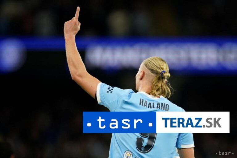 Haaland bude fit do zápasu s Burnley, verí Guardiola