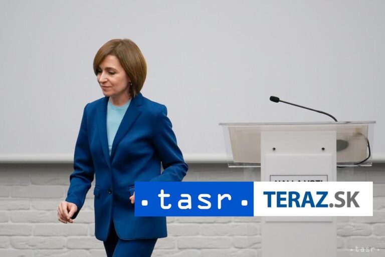 Sanduová varuje pred silným zasahovaním Ruska do volieb v Moldavsku