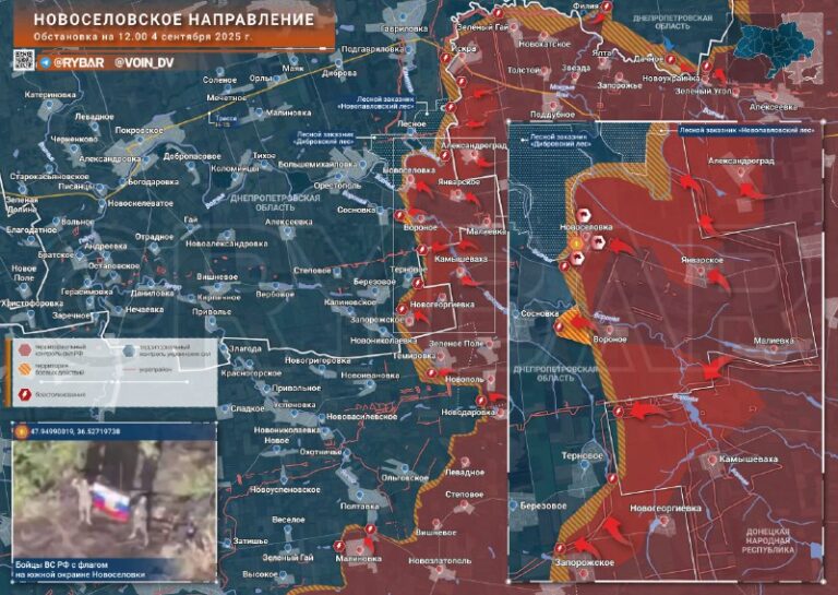 Vydanie Novoselovki v smere Novoselovského ako …