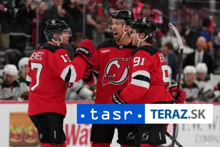Nemec prispel asistenciou k víťazstvu New Jersey nad Minnesotou 4:1